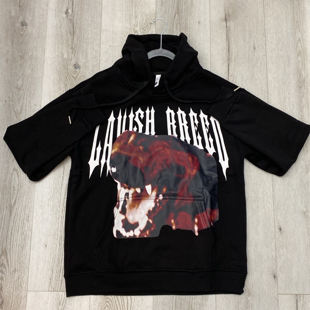 Black Lavish Breed Hoodie